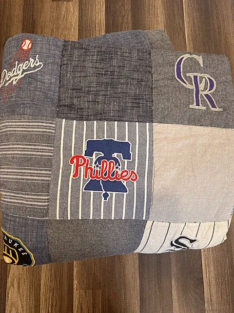 Pottery Barn Teen MLB Patchwork Quilt - Full/ Queen